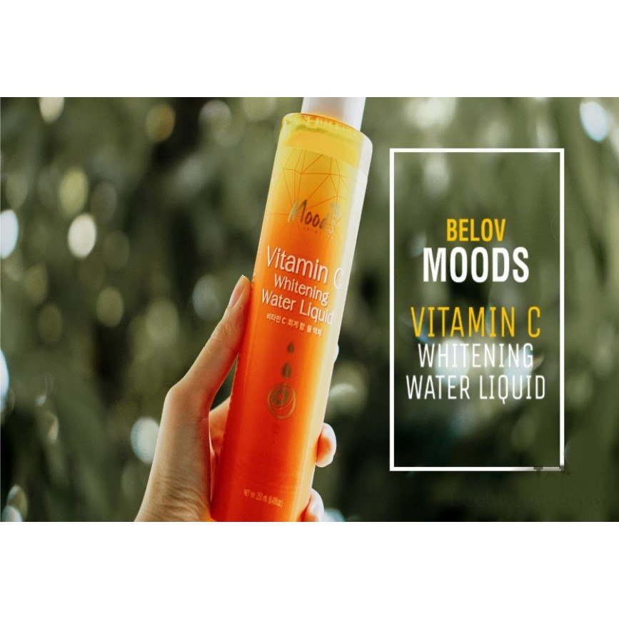 Nước dưỡng ẩm da Moods vıtamın C Whitening Liquid Thái Lan
