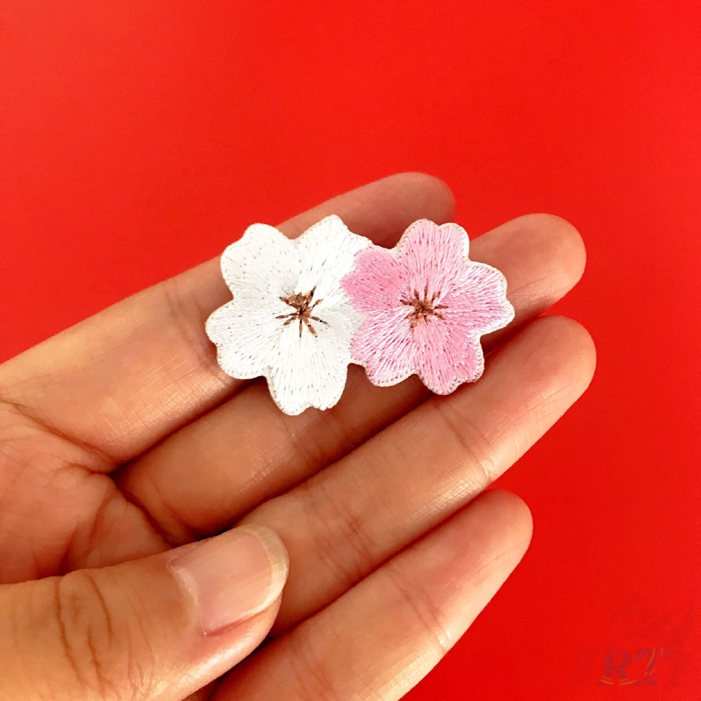  Miếng dán quần áo hình cá mập（☸ Flowers - Sakura Patch ☸）