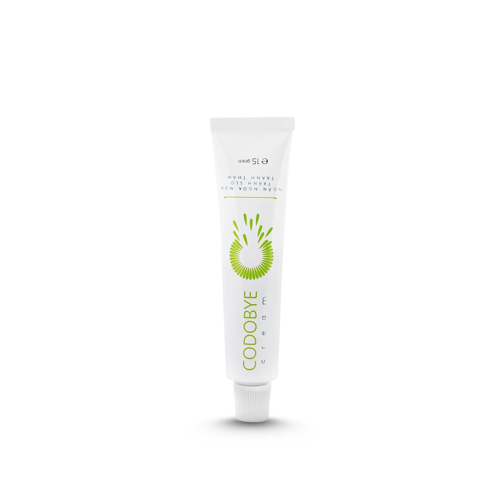 Kem bôi mụn Codobye Cream thảo dược (Nghệ trắng) giúp giảm mụn, thâm nám, sáng da, ngừa lão hóa [codo bye]