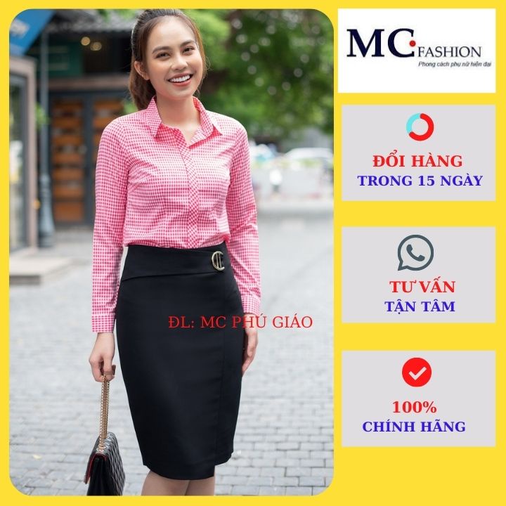 Sơ Mi Công Sở Nữ Đẹp MC Fashion A656 Silk Lụa Mềm Mịn Mát Không Nhăn Thông Thoáng Thấm Hút Mồ Hôi Tốt