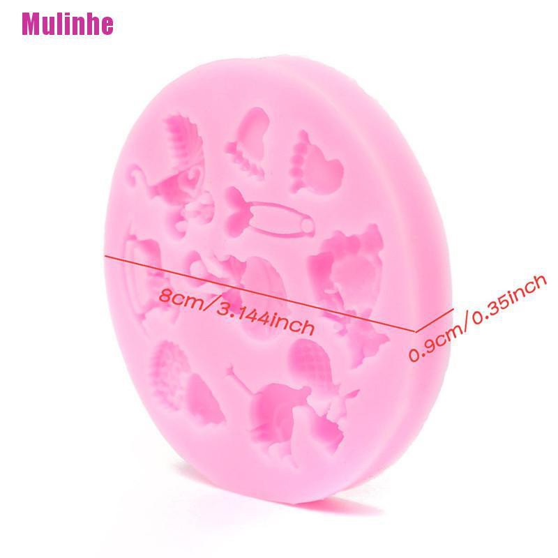 Khuôn Silicone Làm Bánh / Sô Cô La / Xà Phòng Em Bé