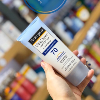 Kem chống nắng NEUTROGENA Ultra Sheer Dry - Touch sunscreen SPF 70 - týp 88 ml
