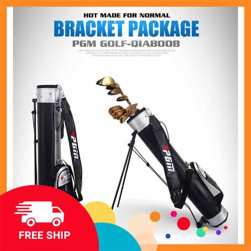Túi đựng gậy golf size nhỏ PGM mini có chân chống đựng 5 - 8 gậy da cao su chất lượng cao cứng cáp TM045