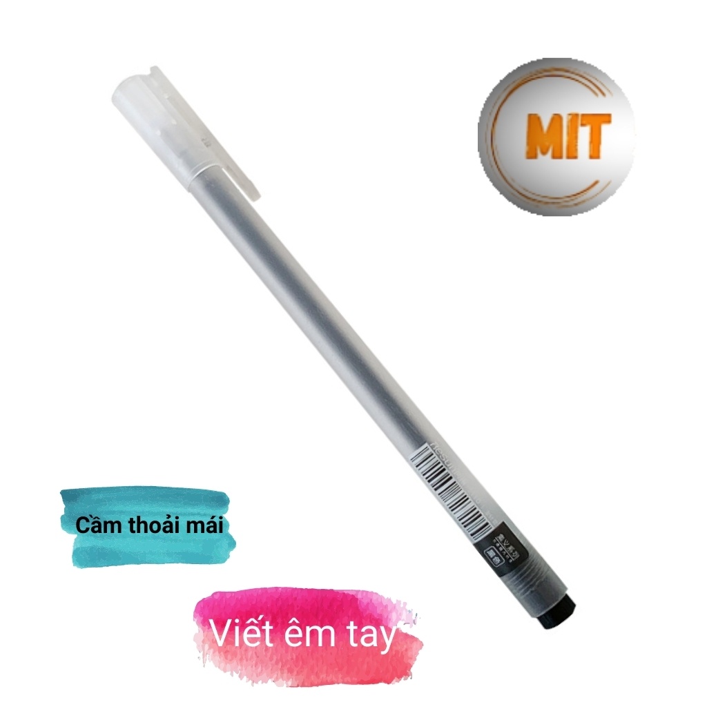 Bút Gel Đen Ngòi 0.5mm Resun hàng cao cấp, cầm êm tay mực ra đều viết đẹp