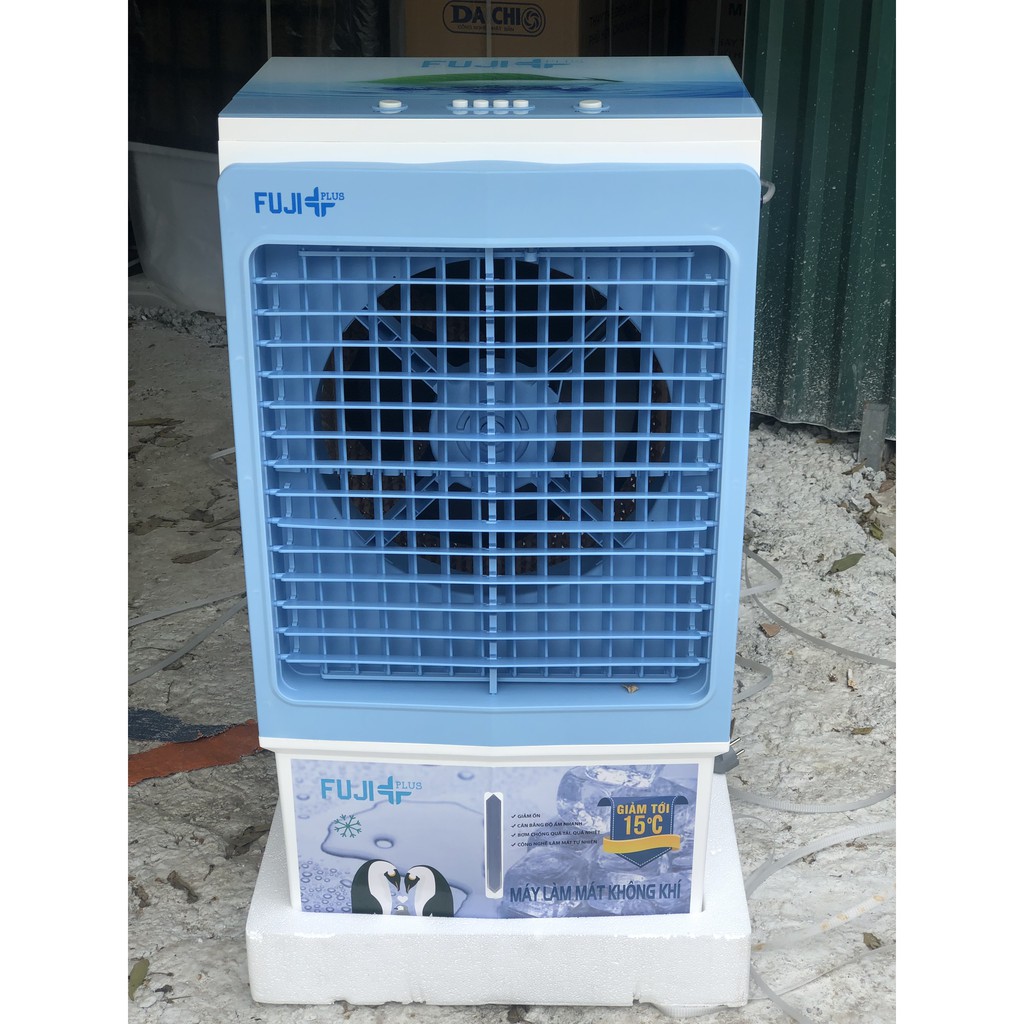QUẠT ĐIỀU HÒA HƠI NƯỚC FUJI 380 - 40L Có Bơm Tự Ngắt, Tặng 2 hộp đá gel, bảo hành 24 tháng