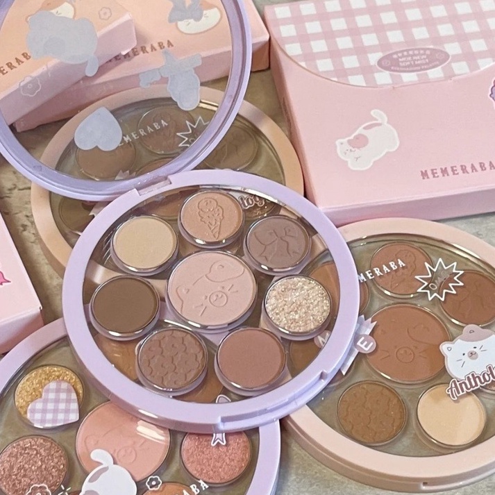 Bảng Phấn Mắt 8 Ô MEMERABA Moe Antholody MB085