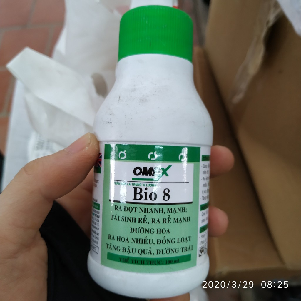 Phân bón lá trung vi lượng Bio8 nhập khẩu từ Anh