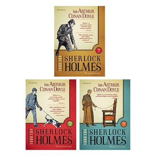 Boxset đỏ Sherlock Holmes (3 tập)