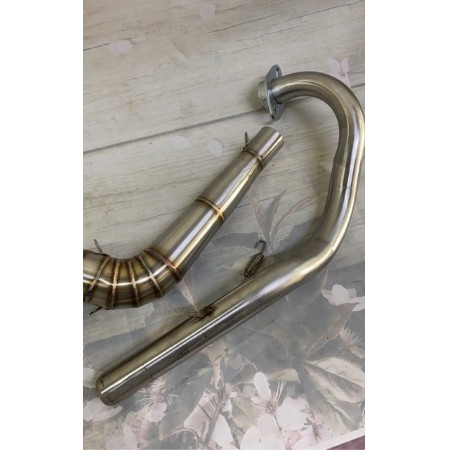 Cổ bô bầu Inox gắn các dòng xe máy wave, dream, sirius, winner, exciter 150-155, R15, Raider,...