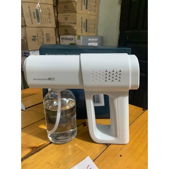 Súng phun khử khuẩn k5pro tiết kiệm nước sát khuẩn và phụ khử khuẩn diện rộng, không dây tiện lợi giá rẻ