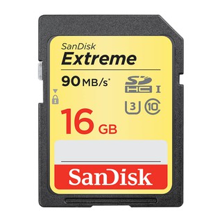 Thẻ nhớ sdhc extreme 16gb - u3 class 10