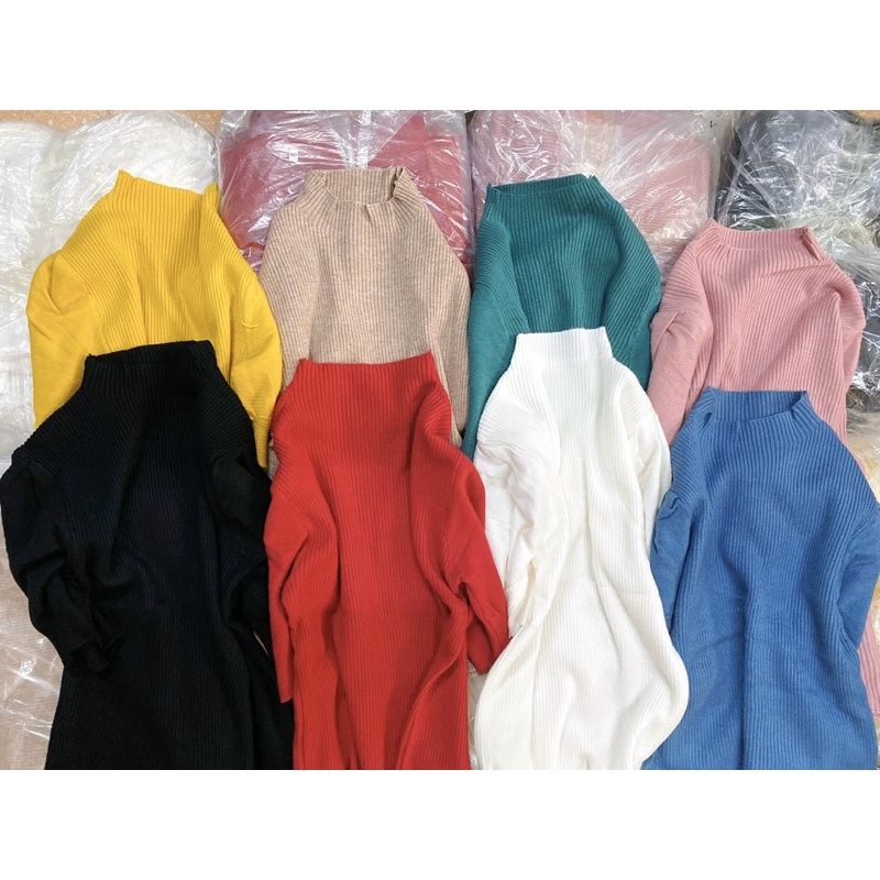 áo len tay bồng hàng qccc