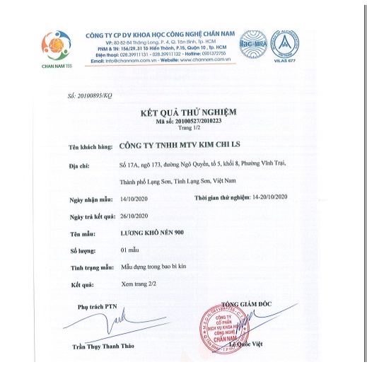 Lương khô 3 sao hộp sắt 1,2kg
