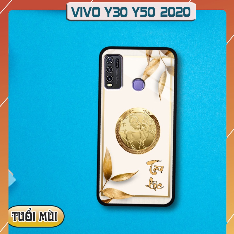 Ốp kính 3D 12 con giáp Vivo Y30 / Y50 (2020)