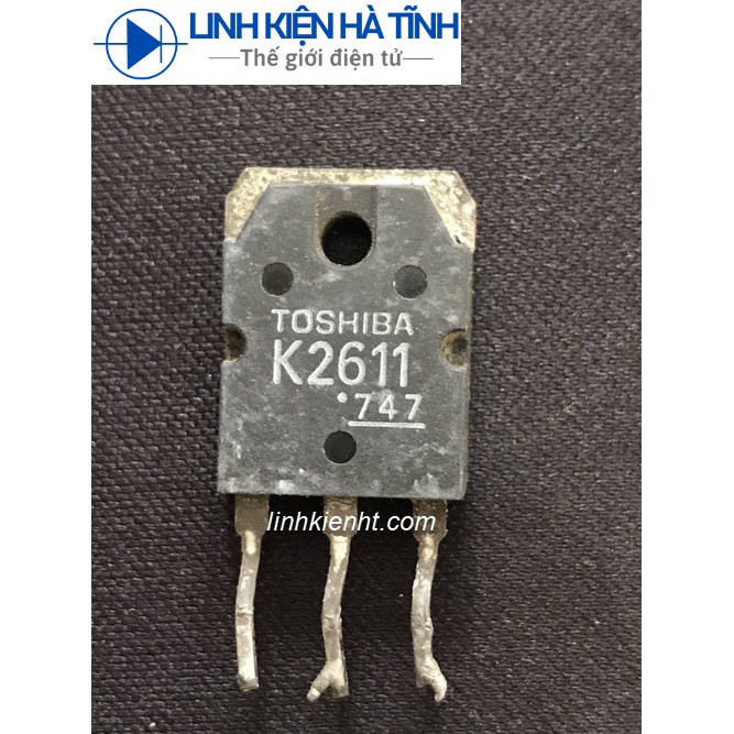 [combo 3 chiếc] Mosfet 2SK2611 K2611 Kênh N 900V 9A TO-3P tháo máy lưng đồng