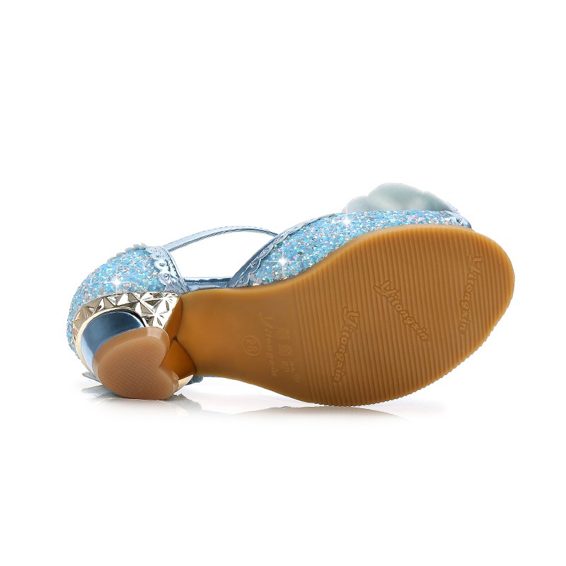 Giày cao gót Công Chúa Elsa cho Bé Gái 3 -12 Tuổi