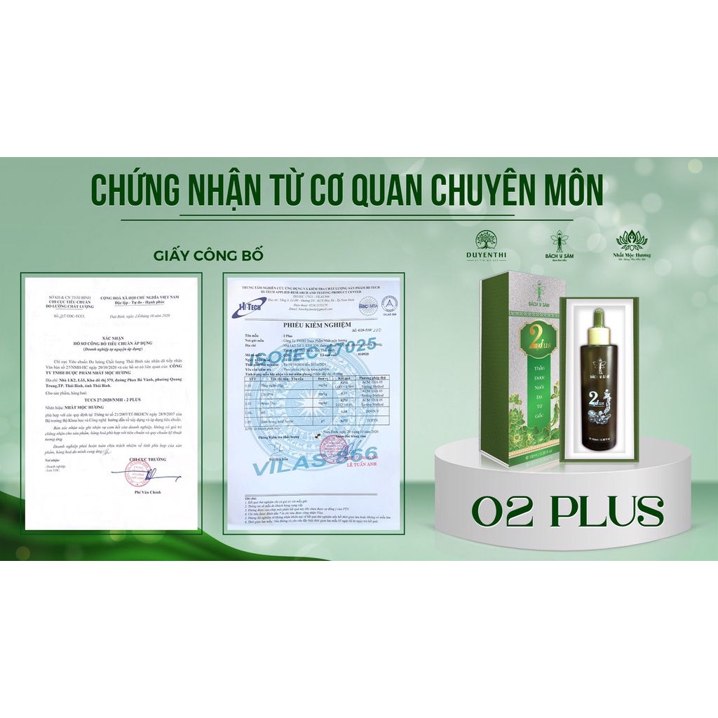 Bách Y Sâm 02 Plus 100ml CHUYÊN MỤN NÁM