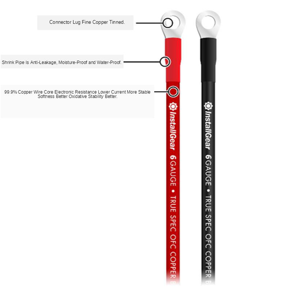Thiết Bị Nối Dây Đồng Linh Hoạt 6AWG Cho Động Cơ Xe Hơi Lzdhuiz Shop61