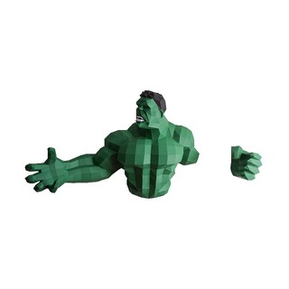Mô hình giấy Avengers trang trí tường siêu độc đáo