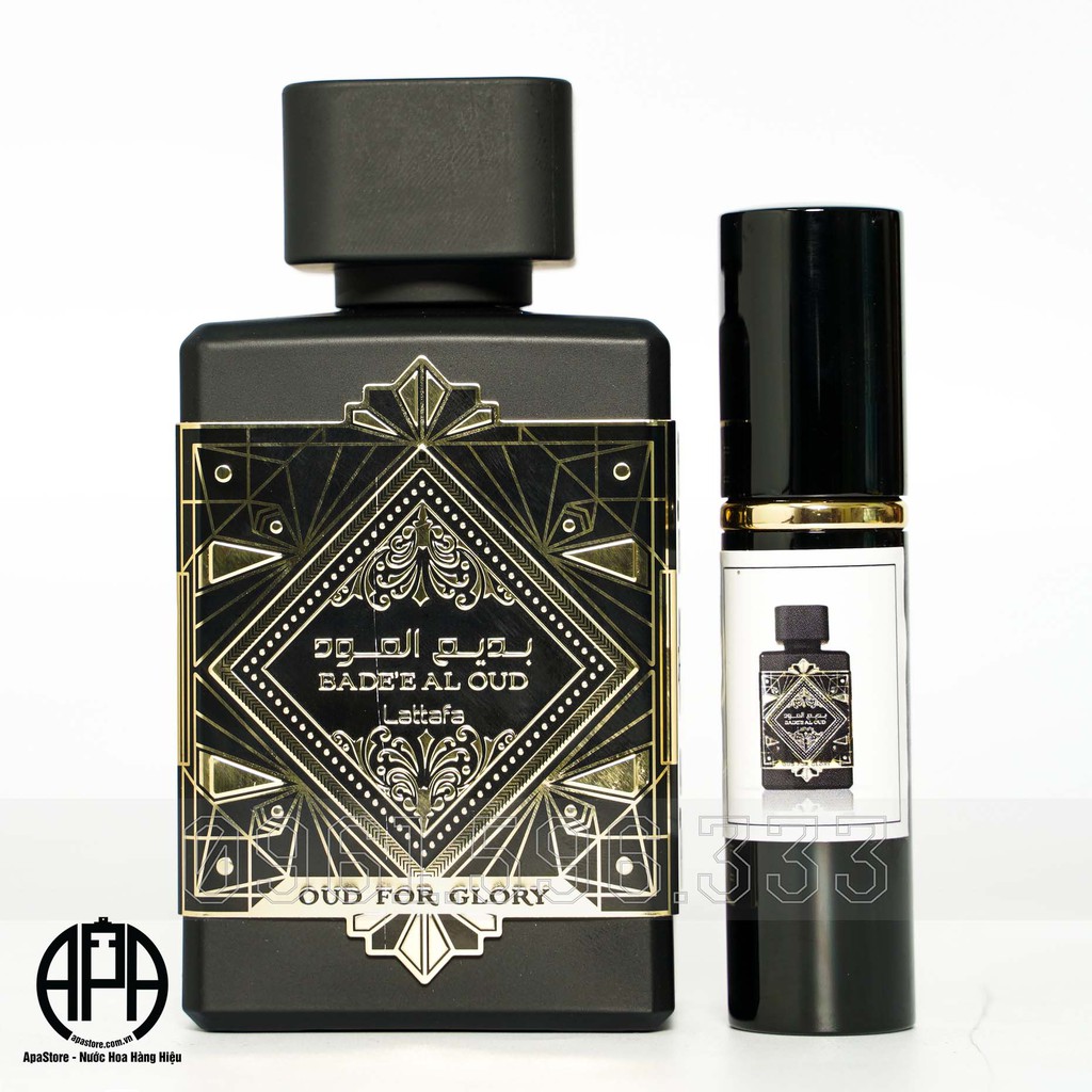 Nước Hoa Nam Oud For Glory 10ml Của Lataffa Badee Al Oud - Nước Hoa Dubai đẳng cấp