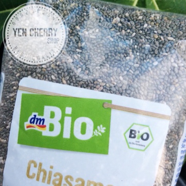 Hạt Chia Đen Samen Bio 300g của Đức - hạt chia sạch