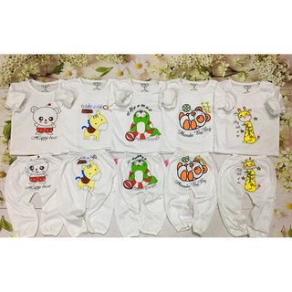 Set 5 bộ carter dài tay hàng đẹp cho bé
