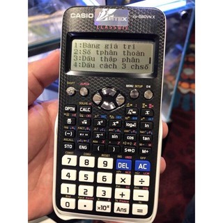 Máy tính casio fx 580vnx,giá rẻ[Cam kết hàng chính hãng],bảo hành trên 5 năm