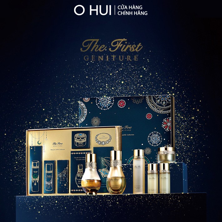 Bộ dưỡng tinh chất chiết xuất vàng 24k tái sinh da  toàn diện OHUI The First Time For Love Special Set | BigBuy360 - bigbuy360.vn