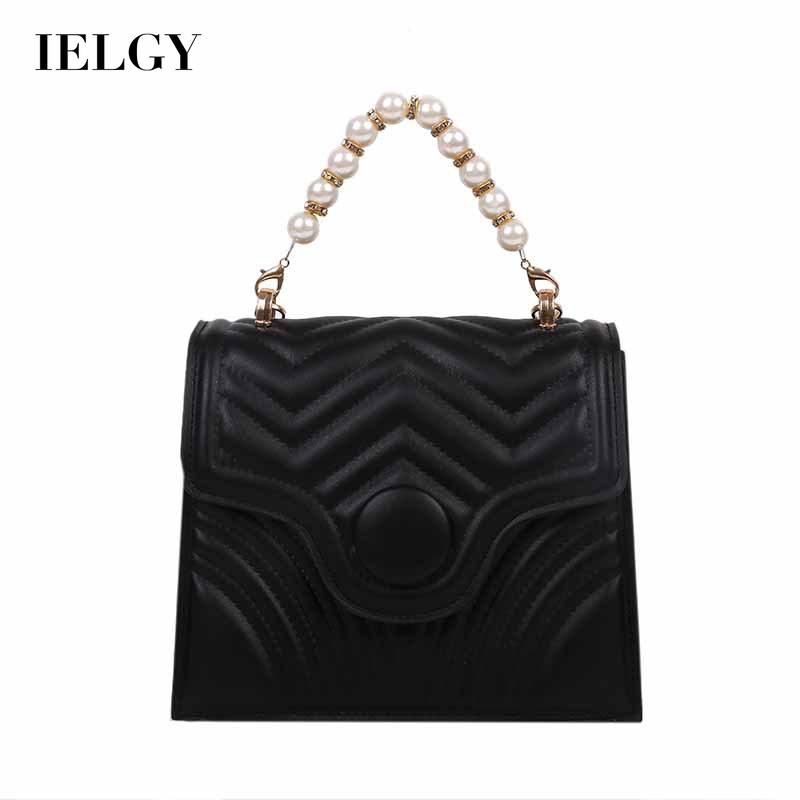 Túi IELGY đeo chéo màu sắc đơn giản cổ điển dành cho nữ