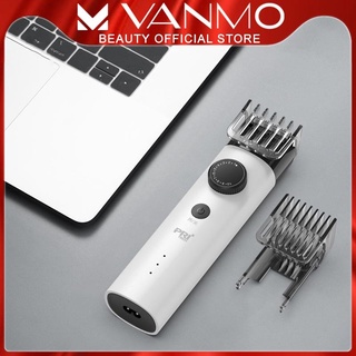 Tông đơ điện cắt tóc sạc usb không dây Pritech tông đơ điện dùng cho gia đình tông đơ hớt tóc sạc usb