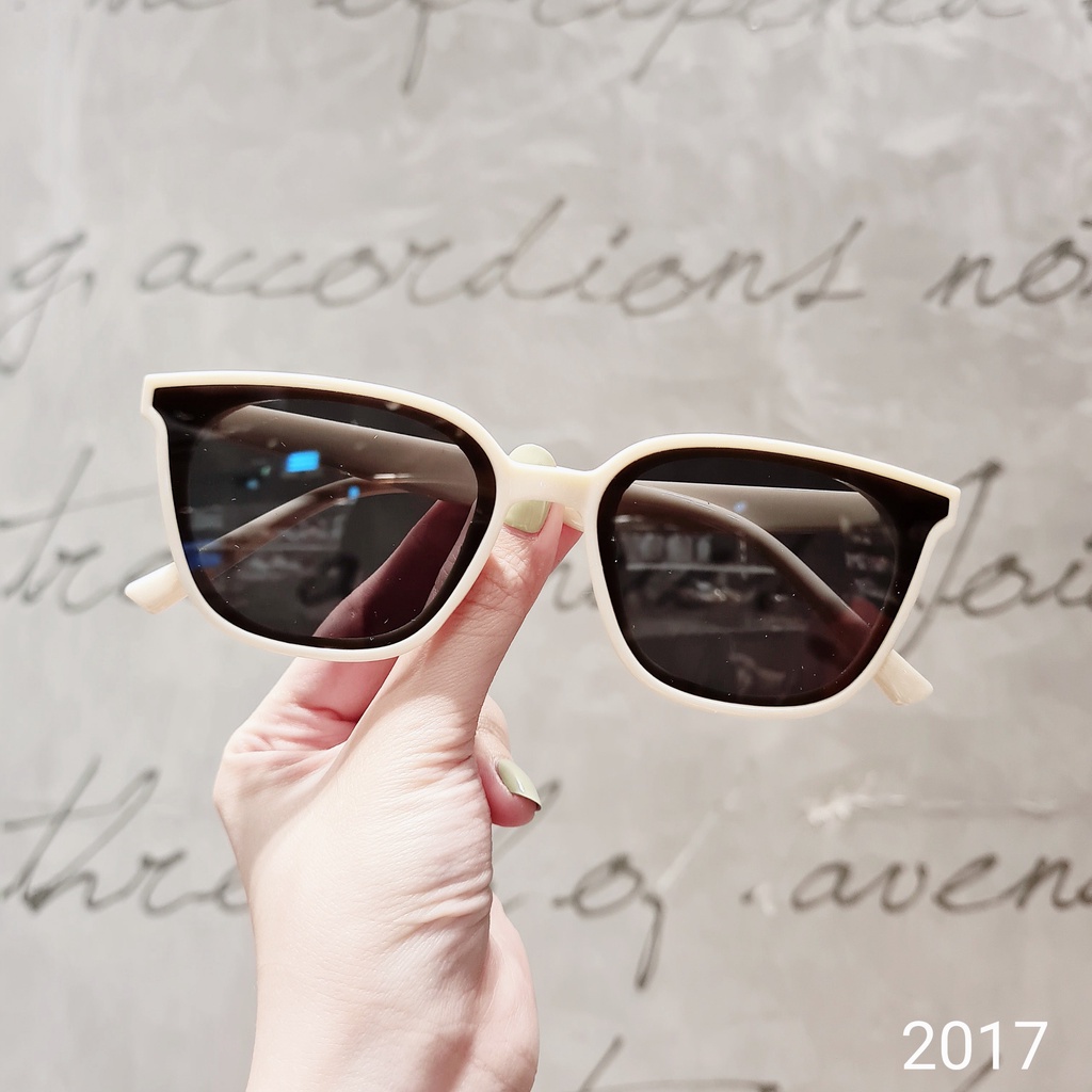 Kính mát nam nữ LILYEYEWEAR mắt chống tia UV400 chống bụi bảo vệ mắt đi biển Hè KC2017