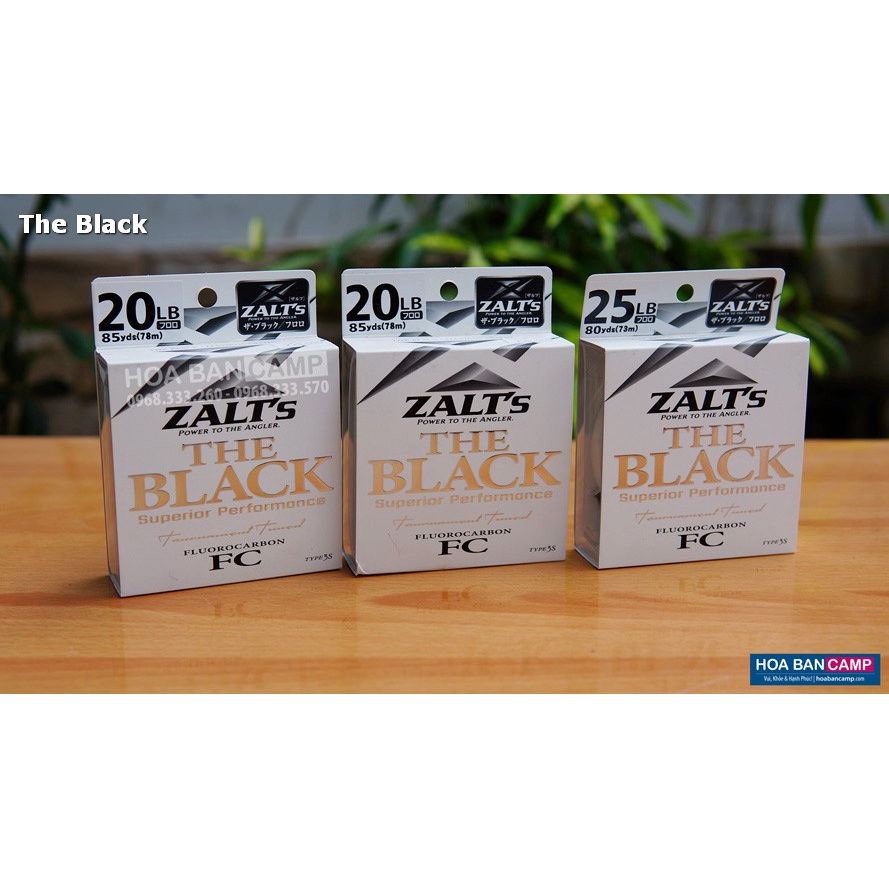 Dây Leader ZALT's The Black FluoroCarbon | Made in Japan