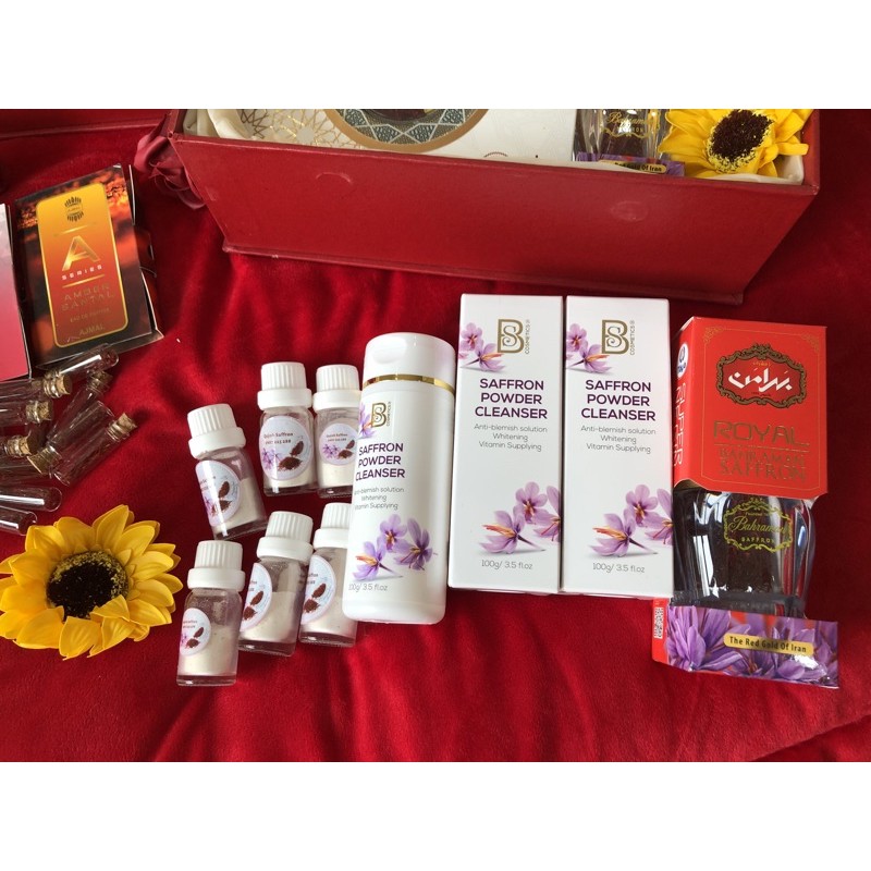 BỘT RỬA MẶT SAFFRON BS COSMETIC | BigBuy360 - bigbuy360.vn