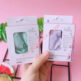 ✔️ [Hoàn 20% Xu] SET 2 CHIẾC KHẨU TRANG CHO BÉ SỢI TRE BAMBOO