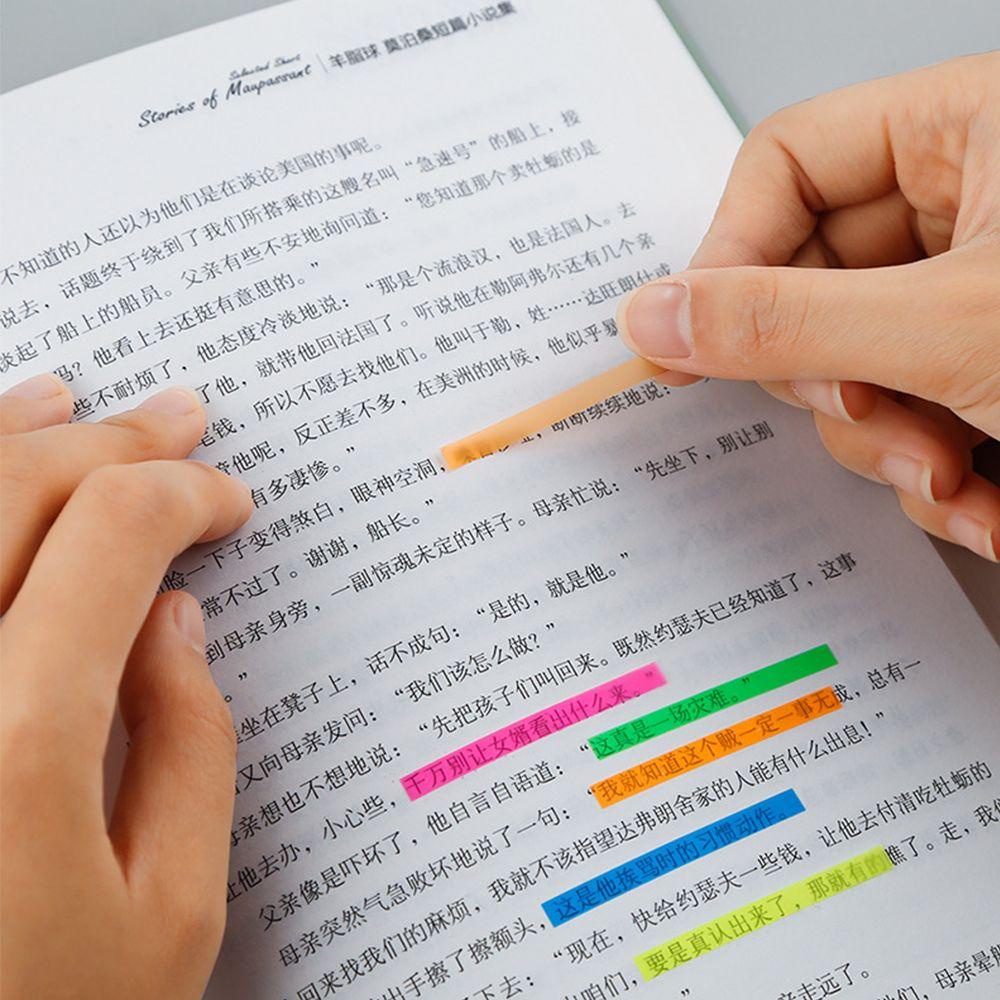 160 / 300 Miếng Dán Màu Sắc Huỳnh Quang Dùng Trong Văn Phòng