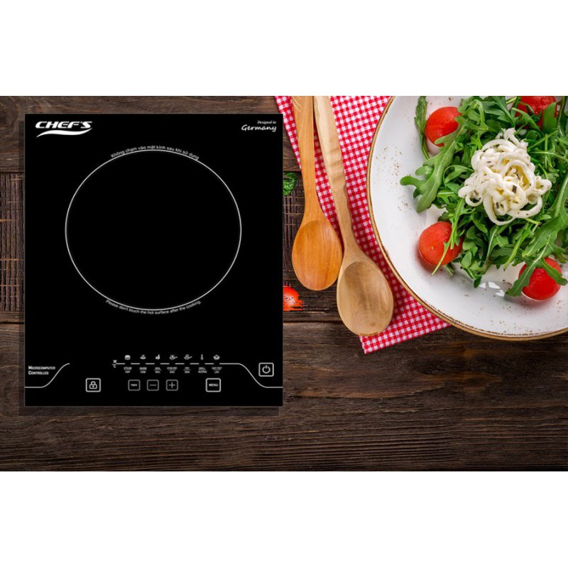 Bếp từ Chefs EH-IH2000A tặng kèm nồi lẩu