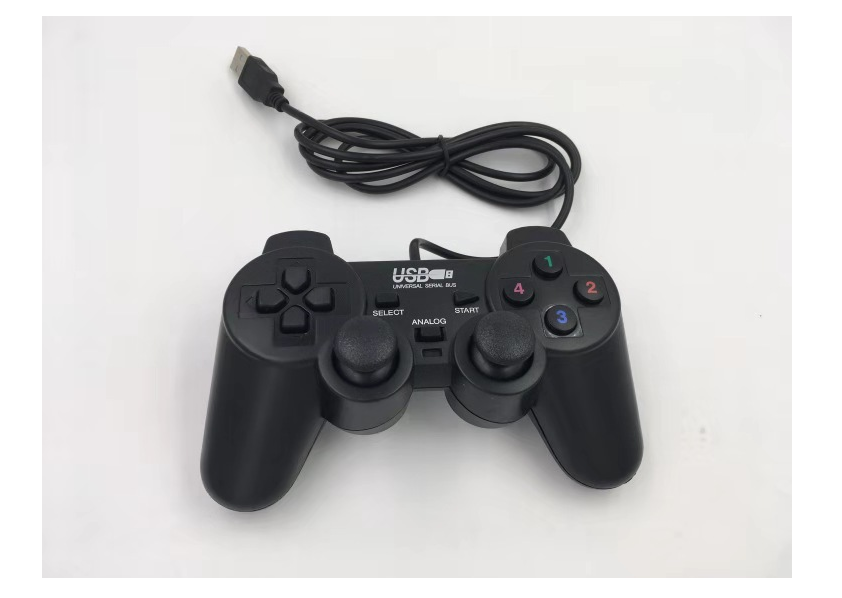 Tay Điều Khiển Game Ps1 USB có rung, tương thích PC và các hệ máy game cầm tay