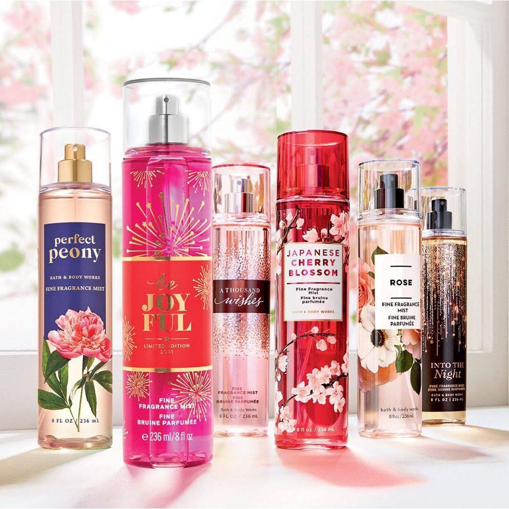 ❤️   Xịt thơm Body Mist Bath and body Works 236ml - New