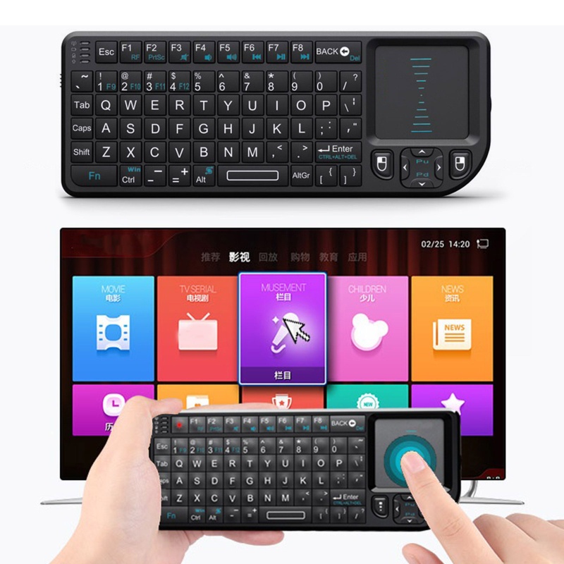 Bàn PhíM TíCh HợP ChuộT CảM ỨNg Không Dây 2.4Ghz Cho Windows / PC