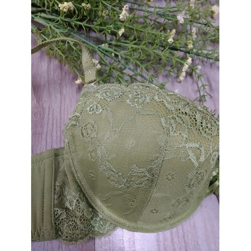 Áo lót nữ nâng ngực ILINA BON BON 3352 mút vừa phối ren