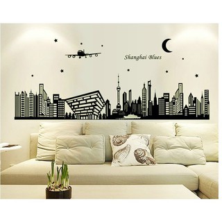 (HCM) Decal dán tường Dạ quang Thượng hải - PVC vinyl - decalhcm DDQ012