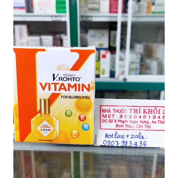 [CHÍNH HÃNG] Nước nhỏ mắt V.Rohto Vitamin | BigBuy360 - bigbuy360.vn