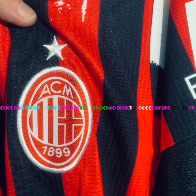 AC MILAN MẪU THỨ 4 đỏ mùa giải 22/23-Bộ áo bóng đá bản Fan vải Thái cao cấp