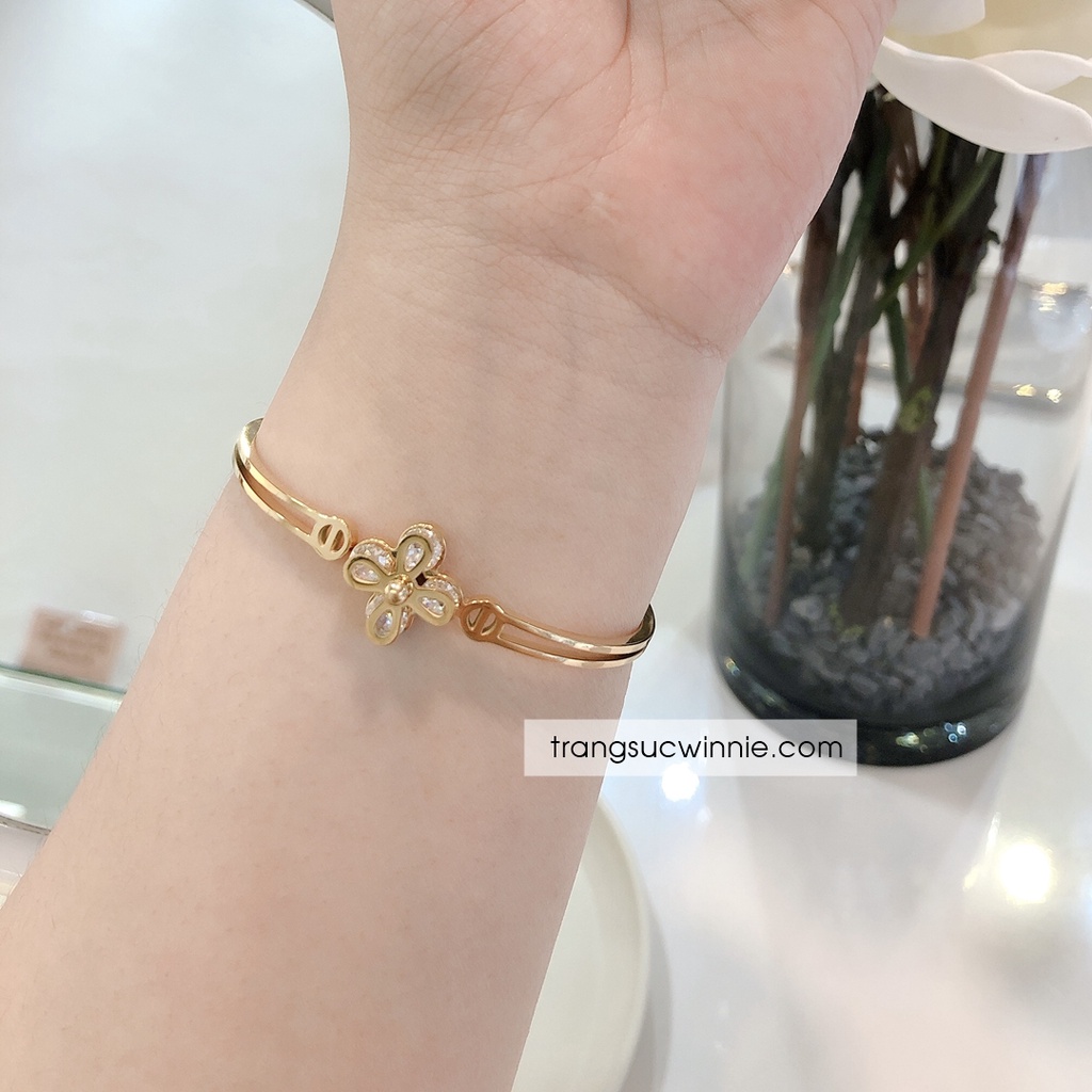 Vòng tay nữ titan Hoa đá VG