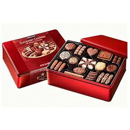 Bánh quy socola Kirkland Signature European Cookies With Belgian Chocolate hộp 1400gr của Mỹ, date 30/01/22