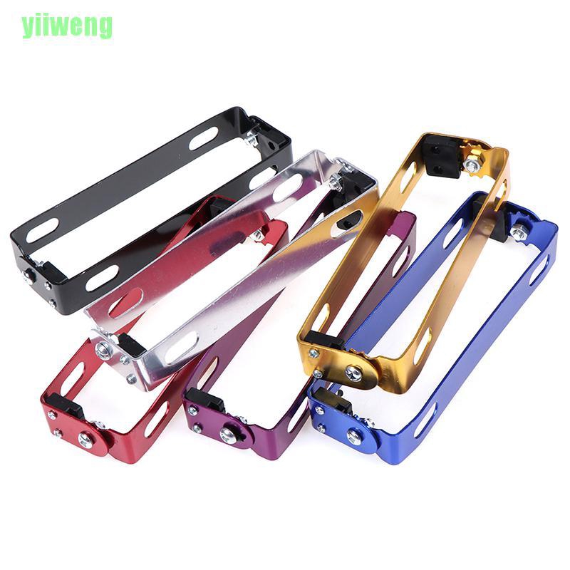 Giá Đỡ Biển Số Xe Máy Bằng Nhôm Có Thể Điều Chỉnh Tiện Dụng