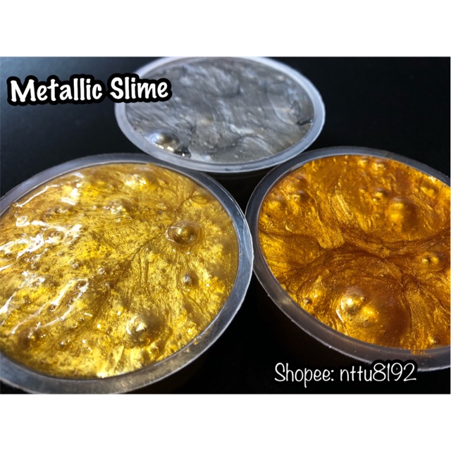 Metallic slime - Slime màu Kim loại (Gold/Silver/Bronze)