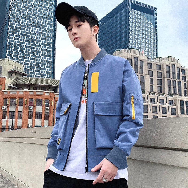 Áo khoác nam kiểu dáng thời trang phong cách Hàn Quốc | BigBuy360 - bigbuy360.vn