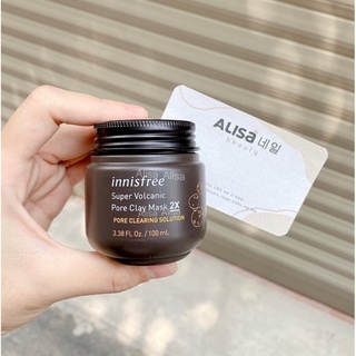 Mặt nạ đất sét Super volcanic Innisfree 100ml - ALISA