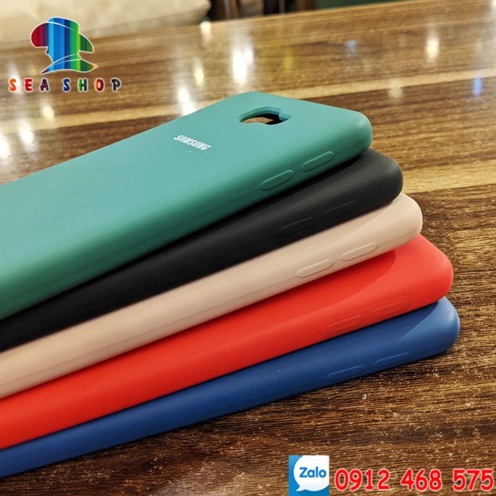 Ốp chống bẩn Samsung J7 Prime SM-G610 - Nhựa dẻo - Bên trong có lot nhung - Kính cường lực 9D